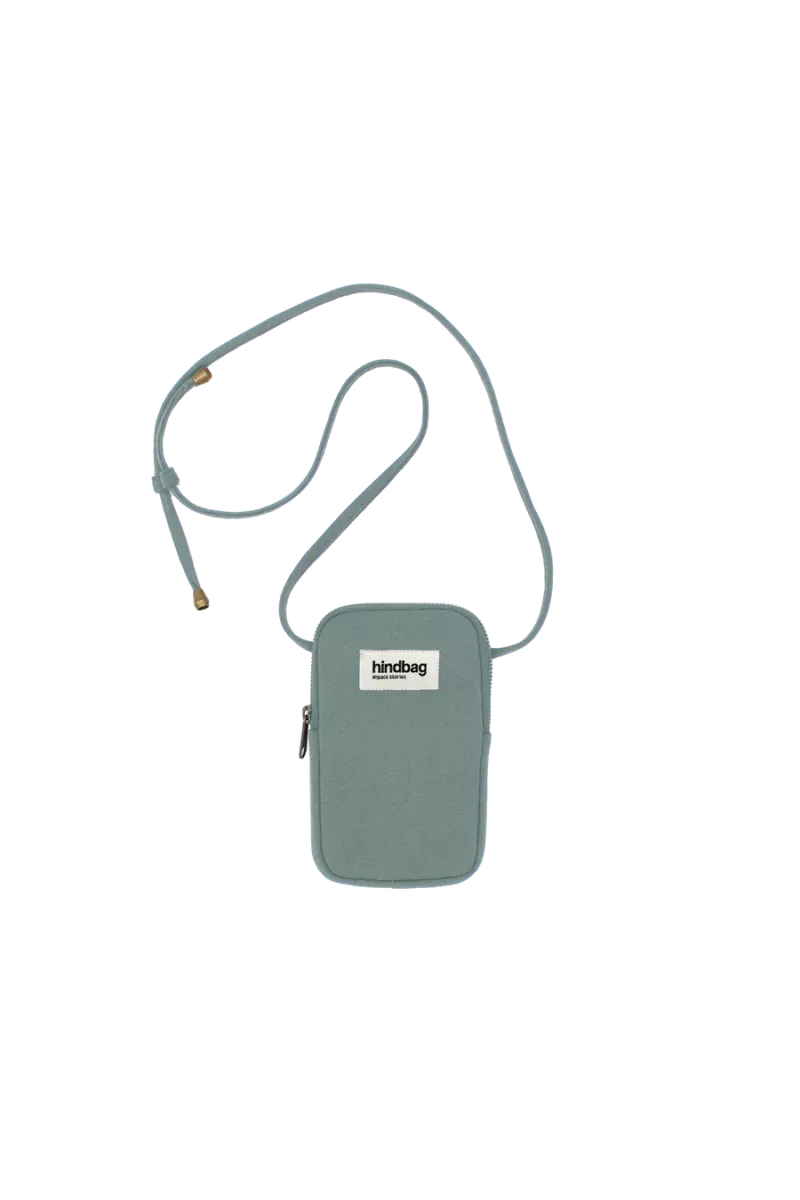 Pochette téléphone Bill - Sauge