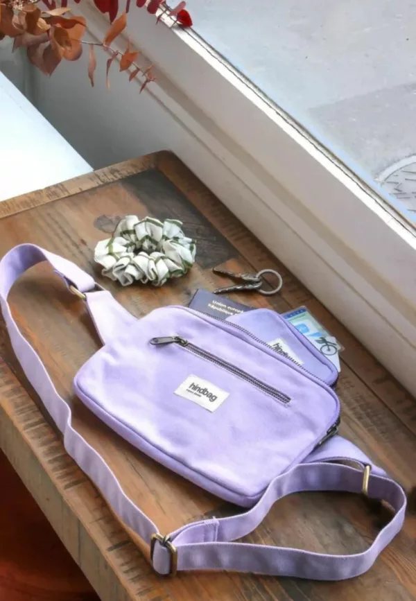 Sac banane rectangulaire Harry - Lilas – Image 3