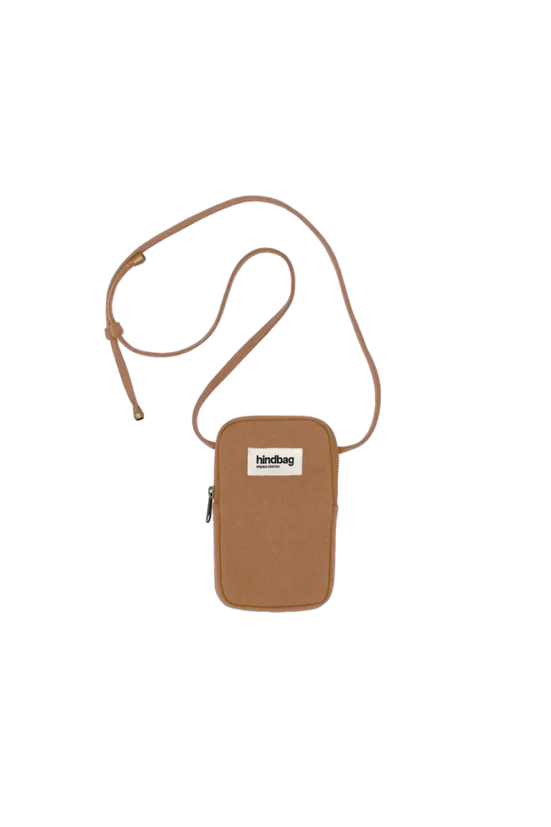 Pochette téléphone Bill - Cannelle