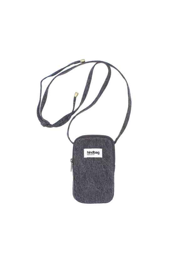 Pochette téléphone Bill - Denim Gris – Image 2