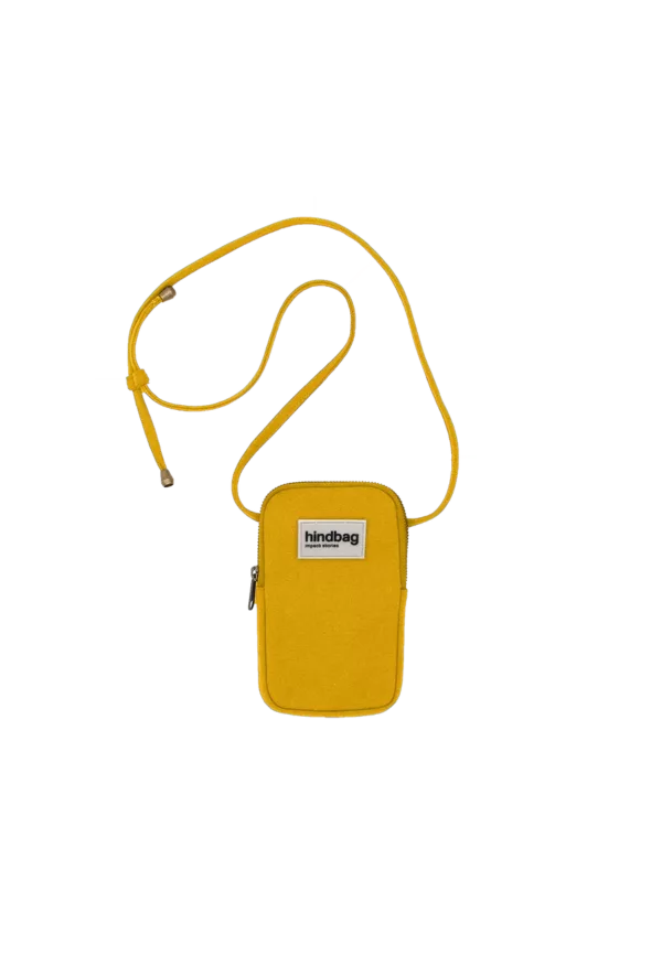 Pochette téléphone Bill - Safran – Image 2