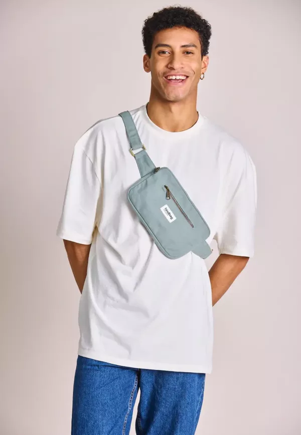 Sac banane rectangulaire Harry - Sauge – Image 1