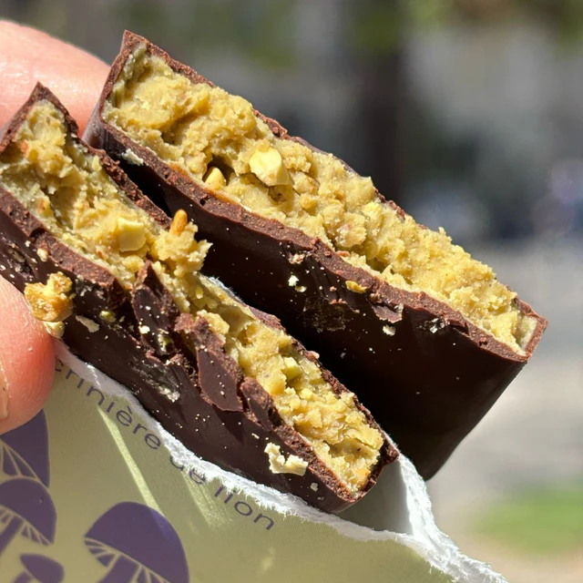 Chocolat Pistache & Crinière de Lion