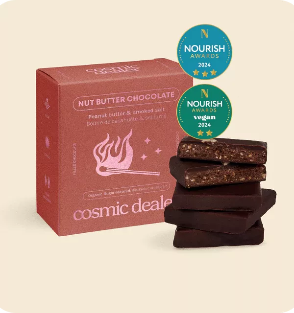 Coffret de 4 chocolats - Beurre de cacahuète & sel fumé – Image 1