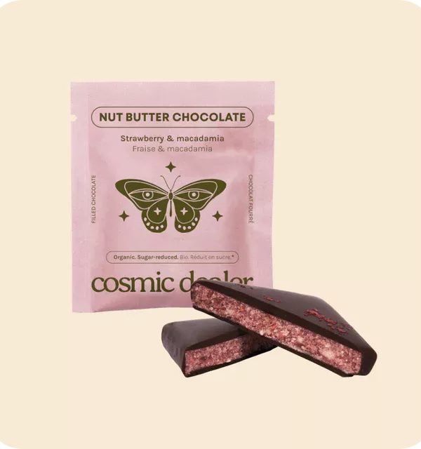 Coffret de 4 chocolats - Fraise & Macadamia – Image 2