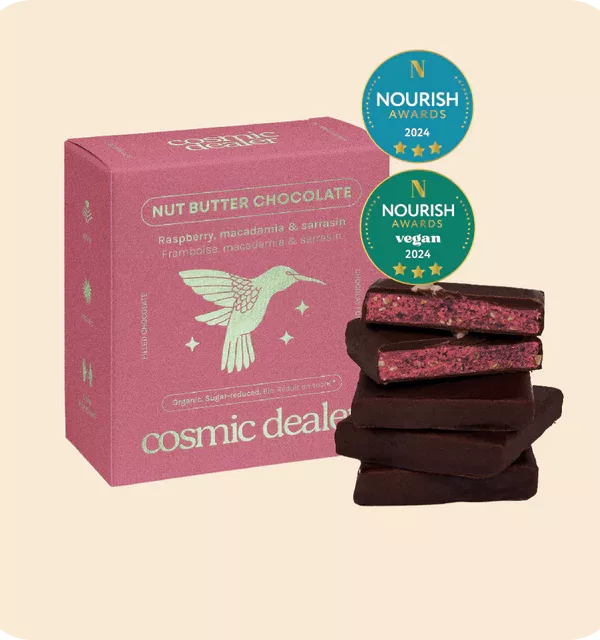 Coffret de 4 chocolats - Framboise & macadamia – Image 1