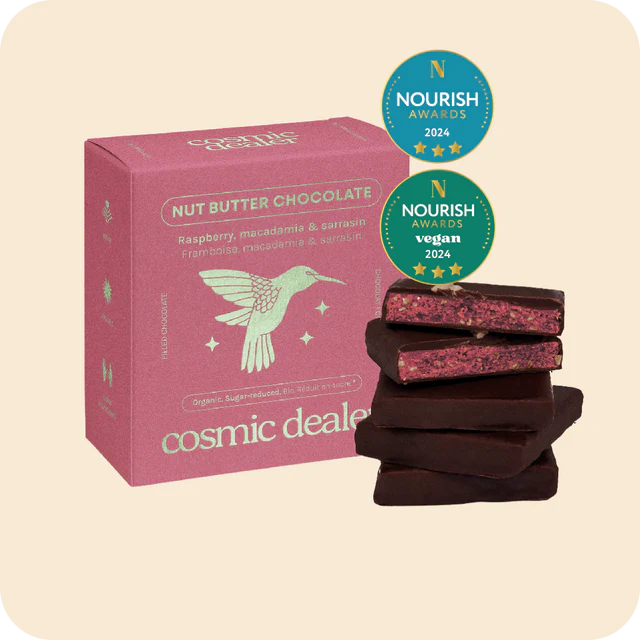 Coffret de 4 chocolats - Framboise & macadamia