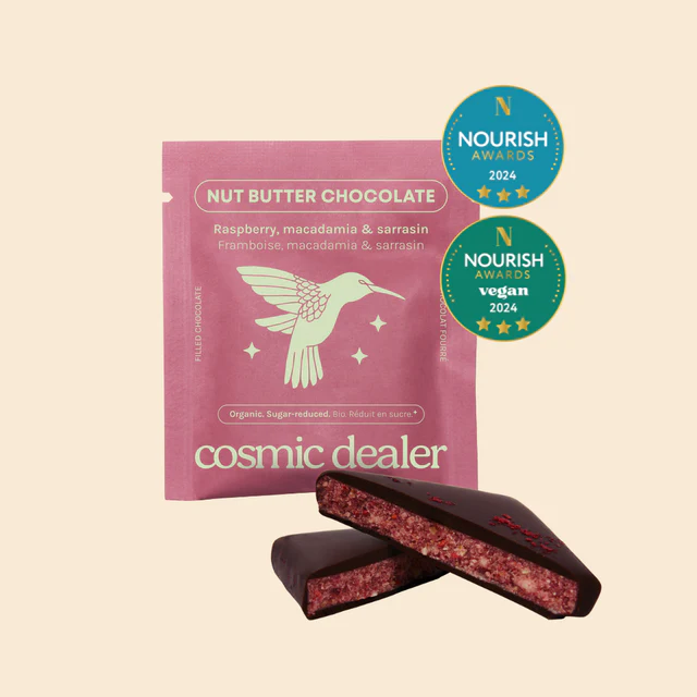 Coffret de 4 chocolats - Framboise & macadamia