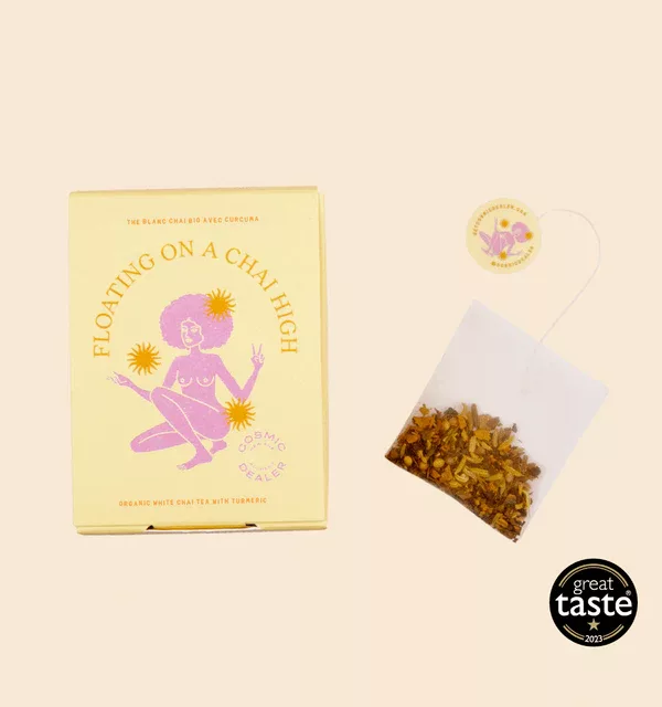 Thé blanc au Chai et au Curcuma - Sachets – Image 1