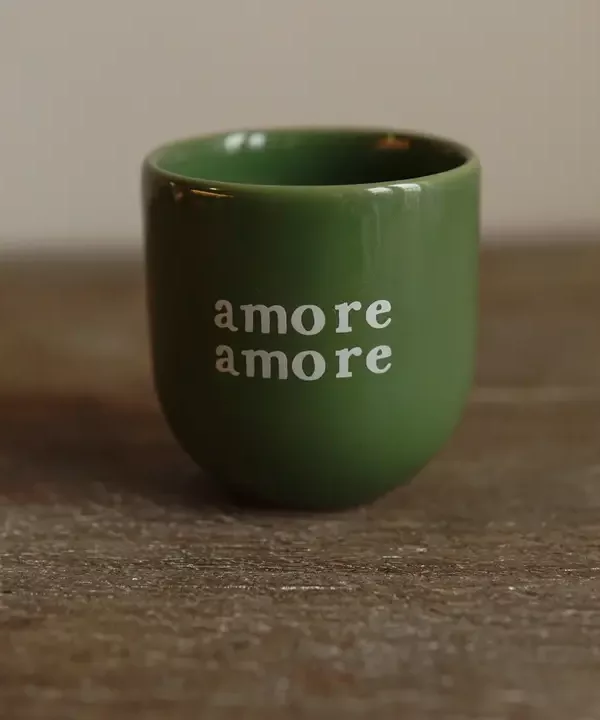 Amore Amore vert - Tasse – Image 1