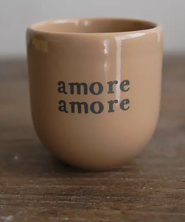 Amore Amore beige - Tasse – Image 1