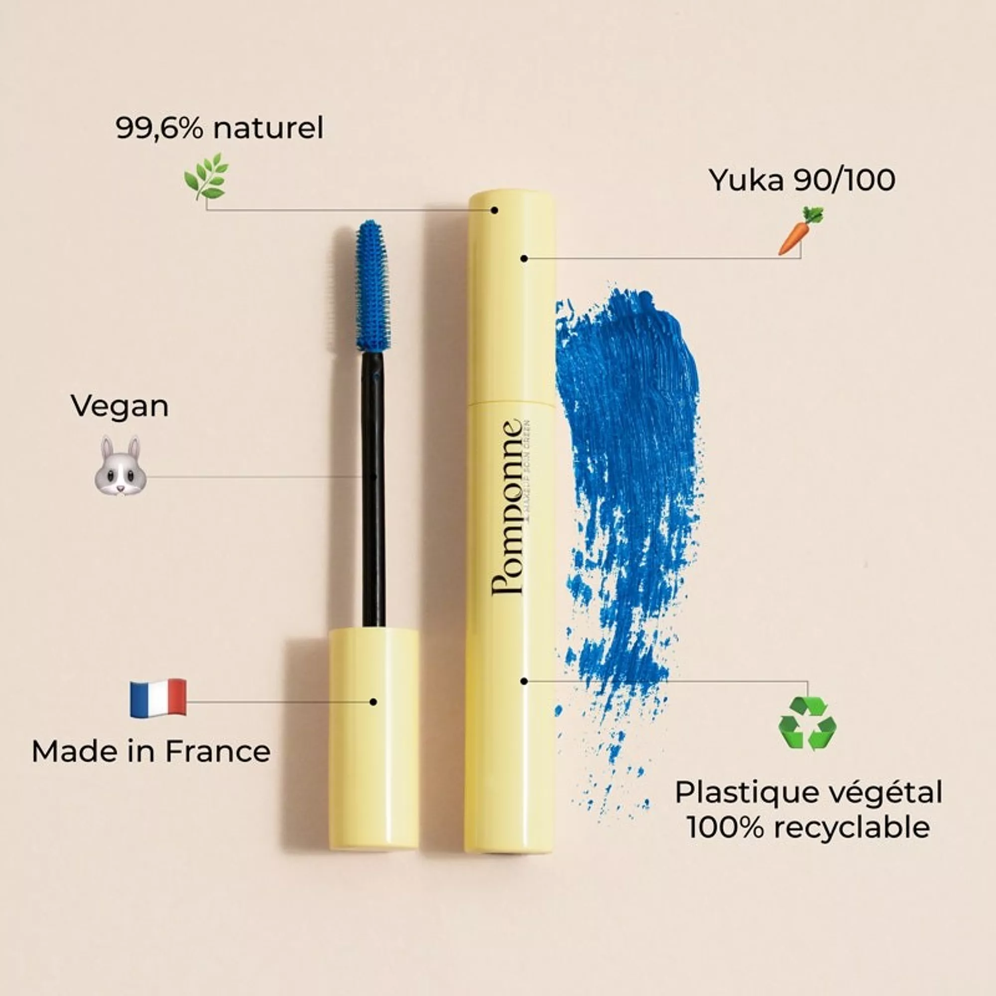 Mascara Bleu électrique – Image 2