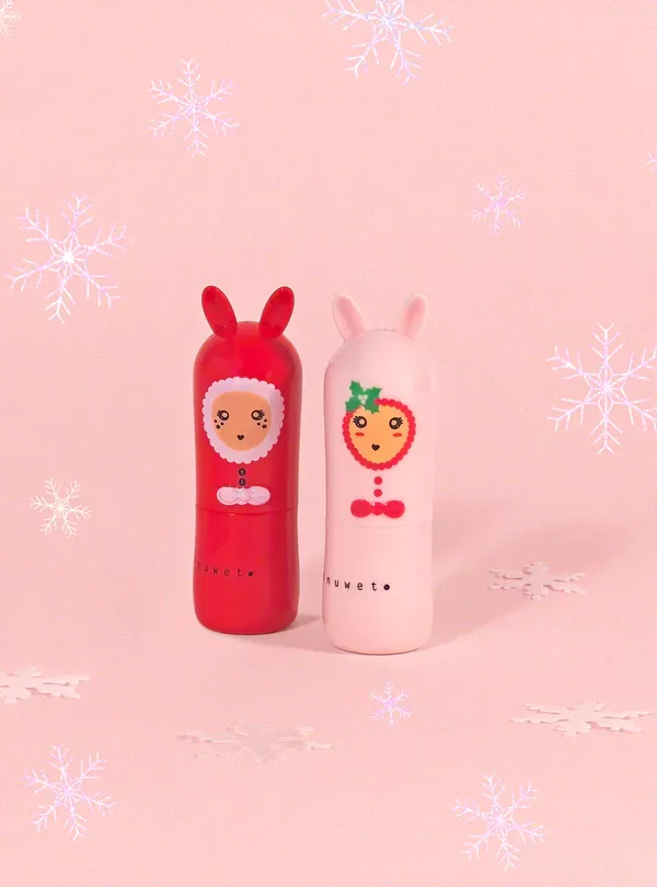 Baume à lèvres collection Noël hydratant et vegan - Sucre d'orge – Image 3