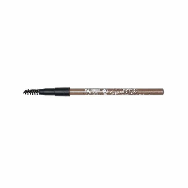 Crayon pour sourcils avec brosse 27 -  PuroBio – Image 2