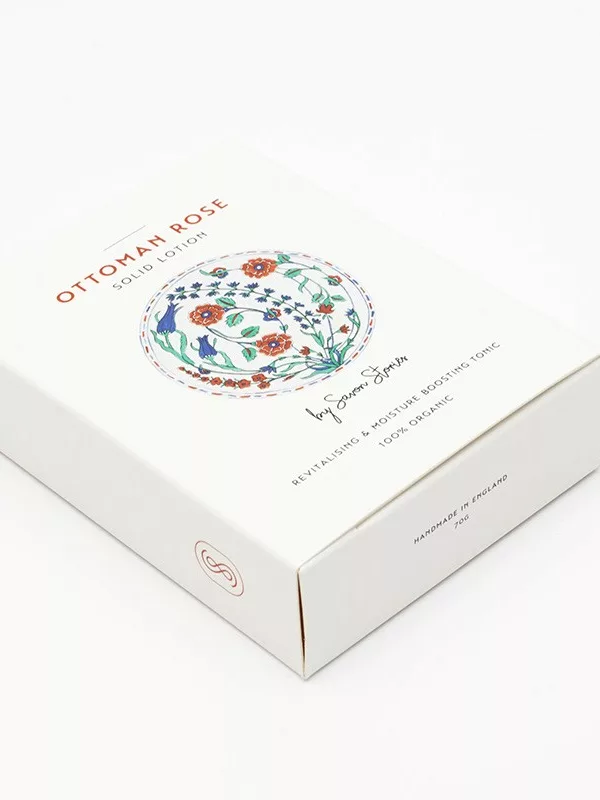 Baume Solide Ottomane Rose 25g - Tonifiant - Savon Stories – Image 1