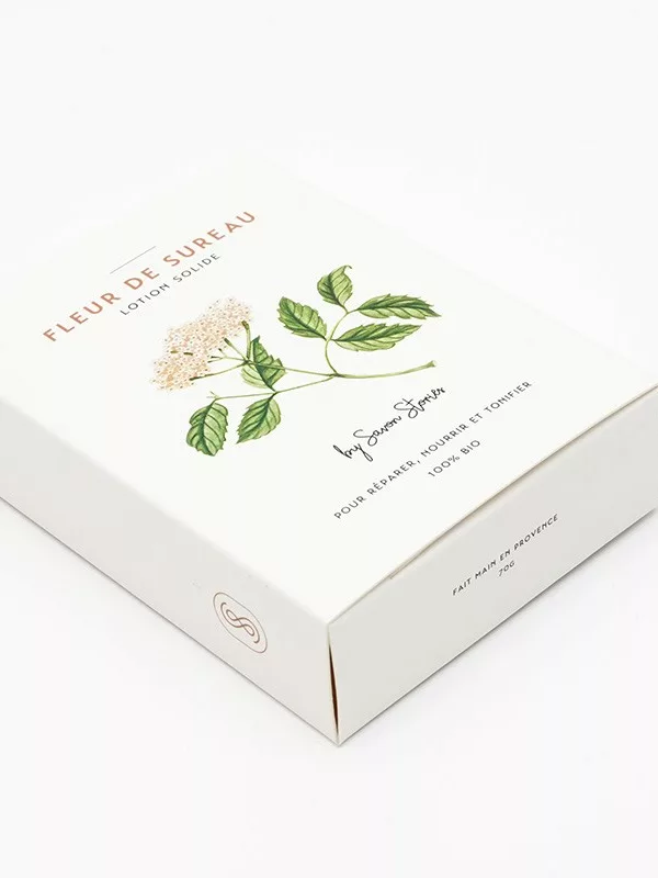 Baume Solide - Fleur de Sureau 70g - Nourrissant - Savons Stories – Image 1