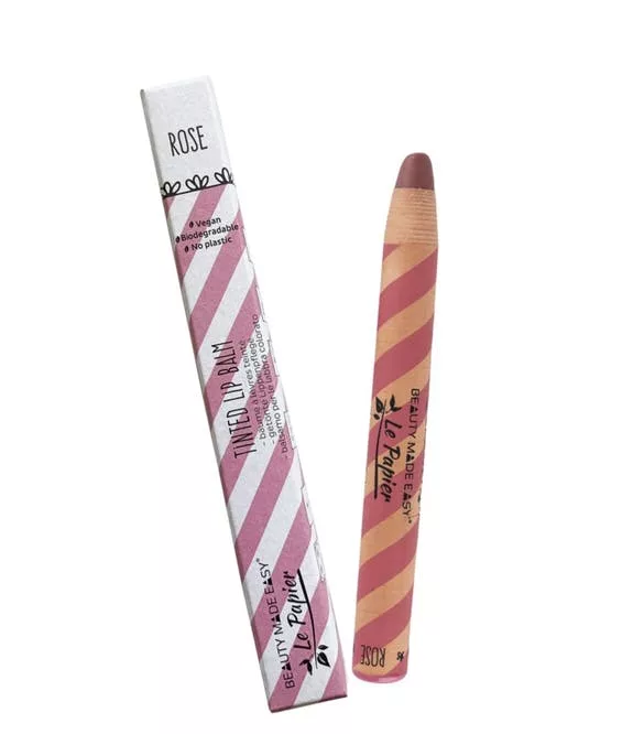 Baume à lèvres teinté hydratant - Rose - Le papier - Beauty Made Easy