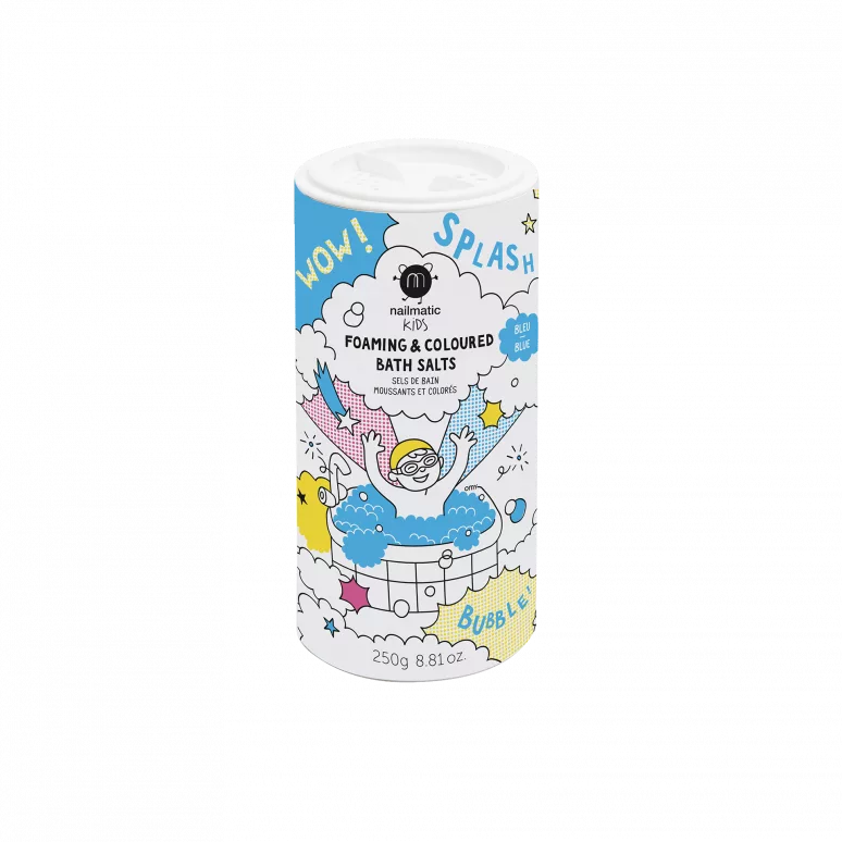 Sels de bain Moussant et Colorés - Bleu