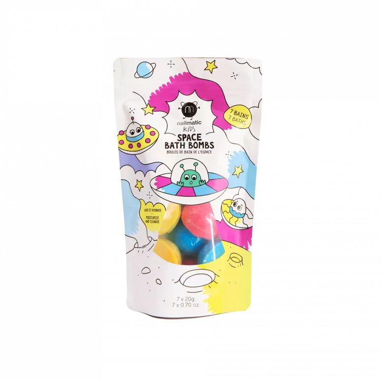 7 Boules de bain de l'espace
