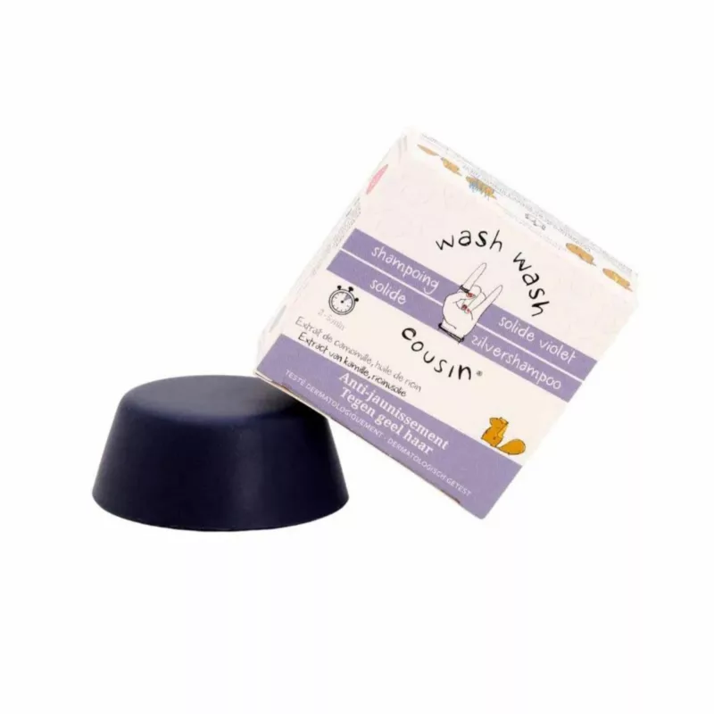 Shampoing solide - Violet anti jaunissement