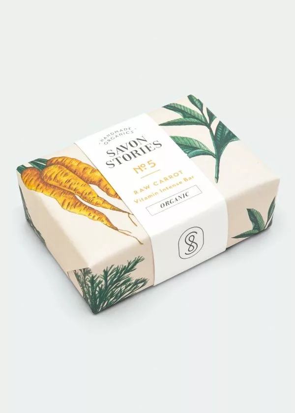 N°5 Le Nourrissant - Savon Bio & Naturel Carotte Fraîche - Savon Stories – Image 1