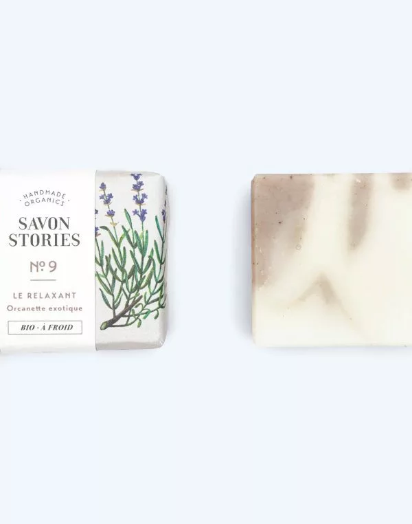 N°9 Le Relaxant - Savon Bio & Naturel Jardin Sauvage - Savon Stories – Image 2