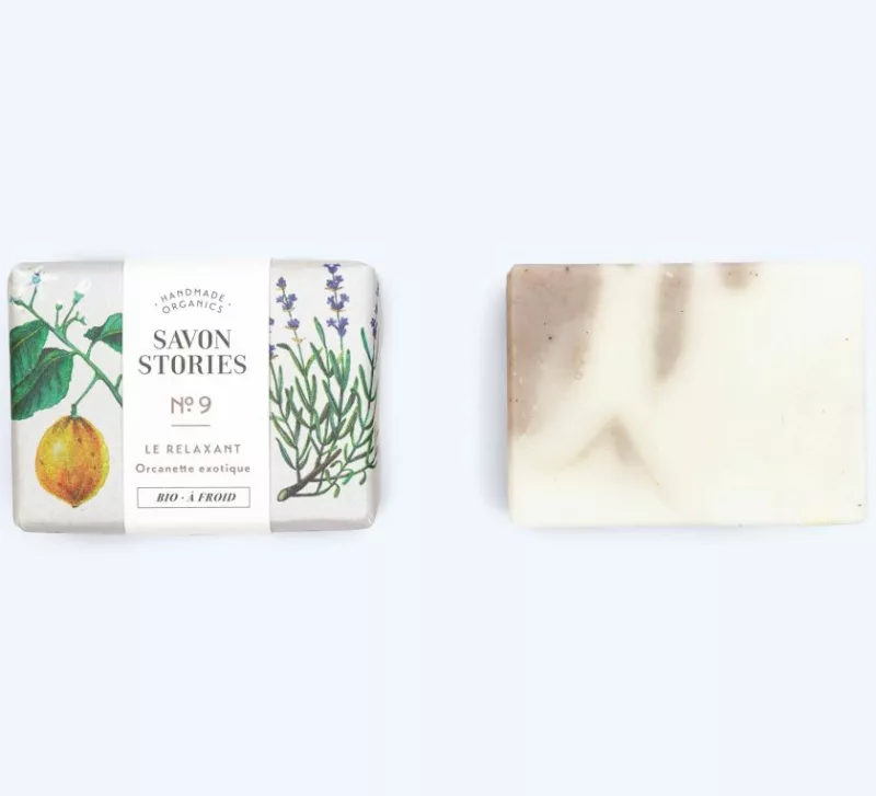 N°9 Le Relaxant - Savon Bio & Naturel Jardin Sauvage - Savon Stories