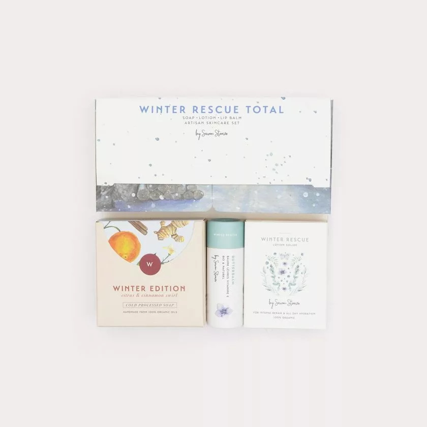 Winter Rescue Total - Savon - Lotion - Baume à lèvre - Savon Stories – Image 3
