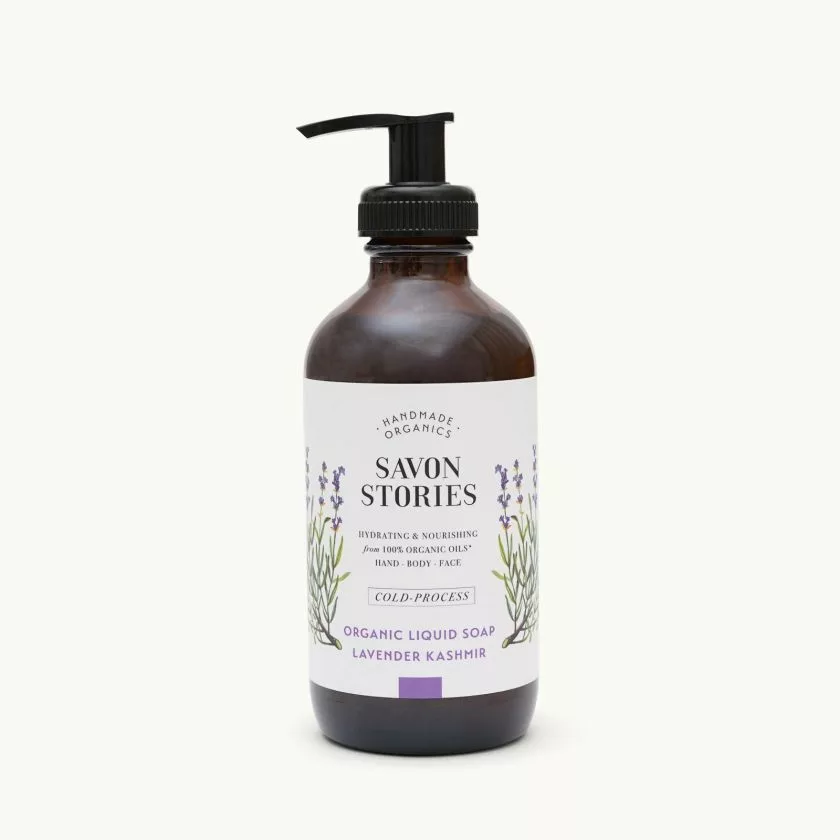 SAVON LIQUIDE BIO - LAVANDE DU CACHEMIRE - Savon Stories – Image 3