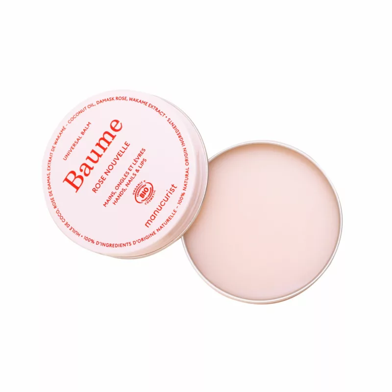 Baume Rose Nouvelle - Mains, ongles et lèvres 30g