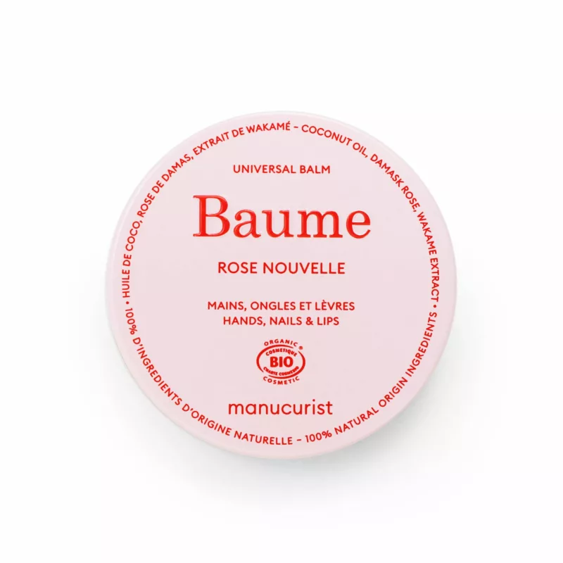 Baume Rose Nouvelle - Mains, ongles et lèvres 30g