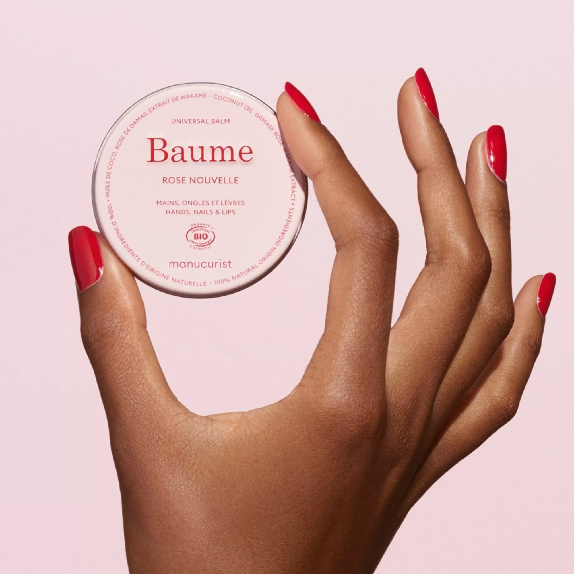Baume Rose Nouvelle - Mains, ongles et lèvres 30g – Image 1