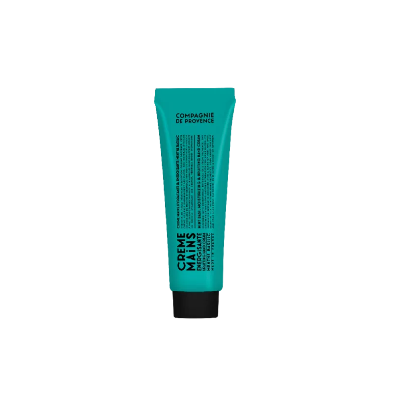 CRÈME MAINS ÉNERGISANTEMENTHE BASILIC - 30ml - Compagnie de Provence