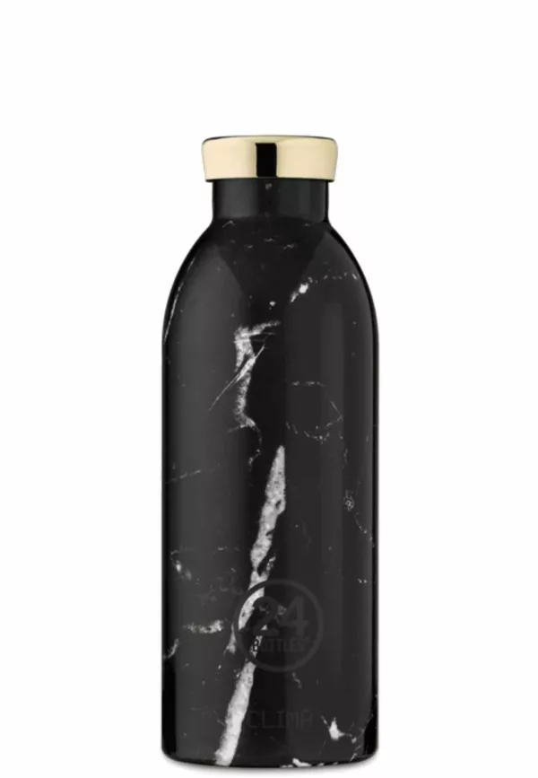 Clima Bottle Isotherme Marble Black 500ml – Image 1