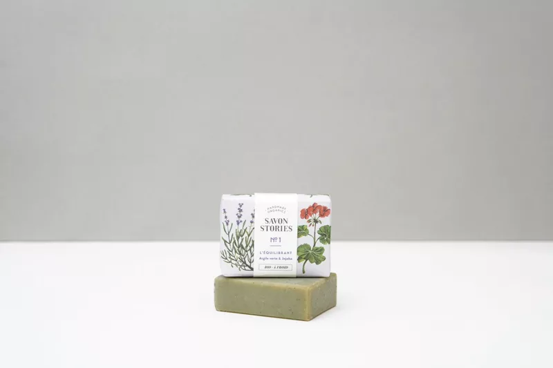 N°1 L’Équilibrant - Savon Bio & Naturel Argile Verte