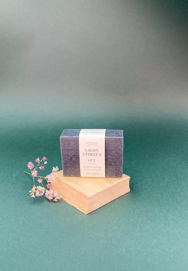 N°2 Le Régulateur - Savon Bio & Naturel Détox au Charbon - Savon Stories – Image 6