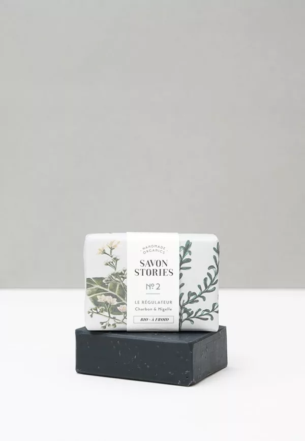 N°2 Le Régulateur - Savon Bio & Naturel Détox au Charbon - Savon Stories – Image 5