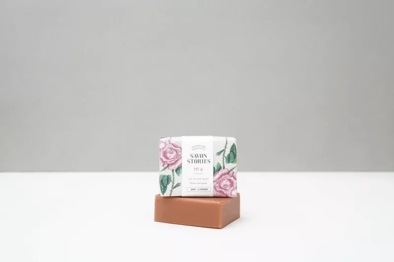 N°4 Le Vivifiant - Savon Bio & Naturel à l’Argile et Rose