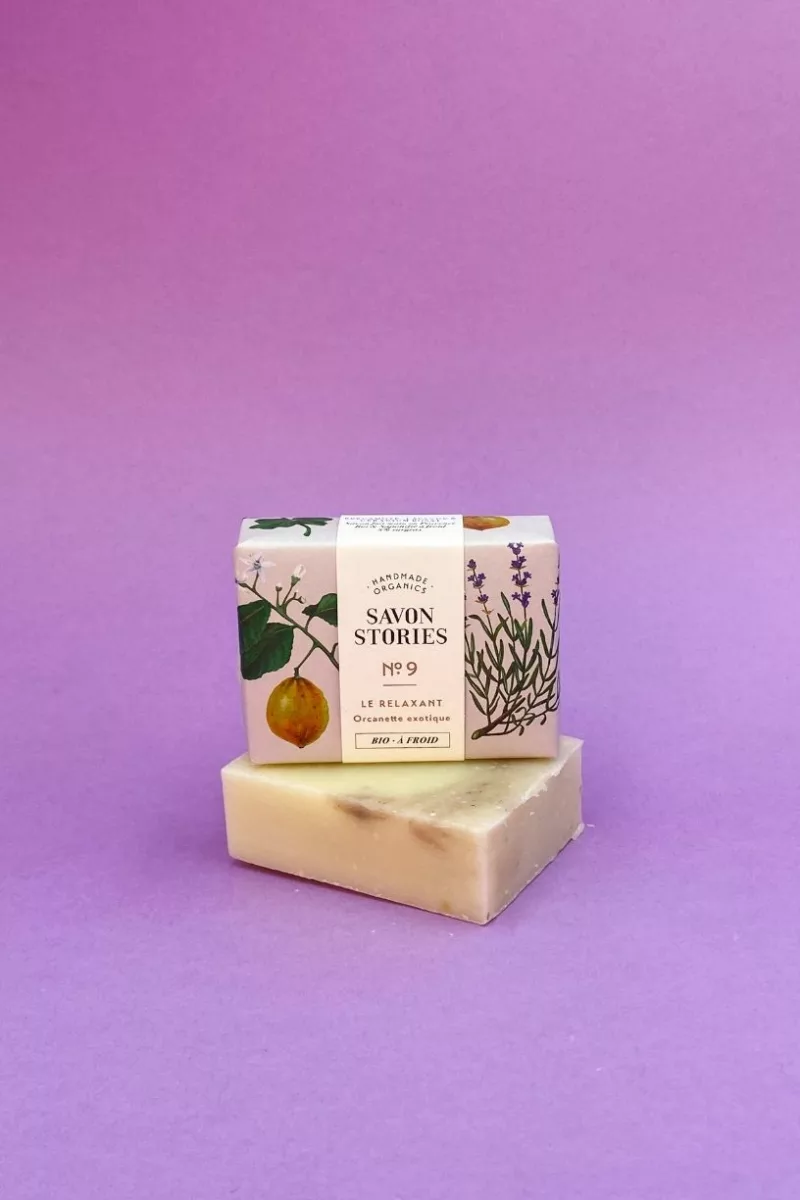 N°9 Le Relaxant - Savon Bio & Naturel Jardin Sauvage - Savon Stories