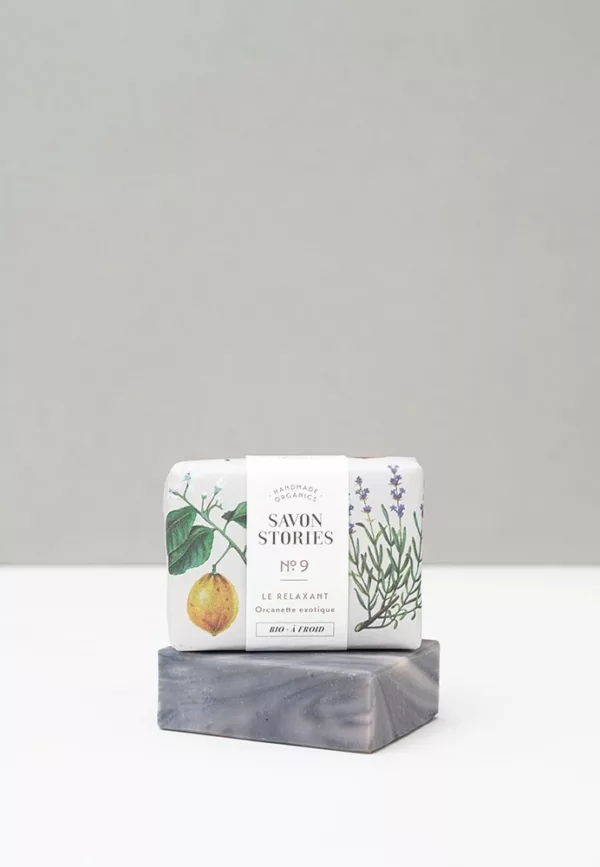 N°9 Le Relaxant - Savon Bio & Naturel Jardin Sauvage - Savon Stories – Image 3