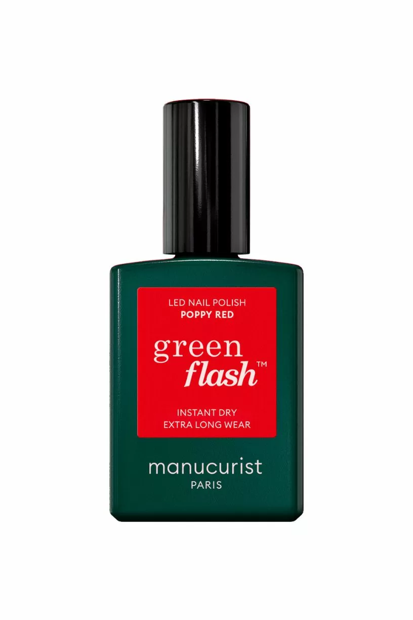Poppy Red - Vernis Green Flash – Image 1