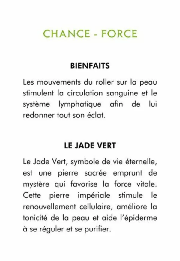 Roller Jade vert - Outil de massage – Image 4