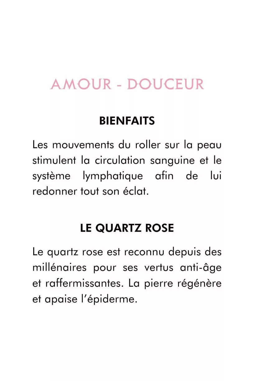 Roller Quartz Rose - Outil de massage – Image 4