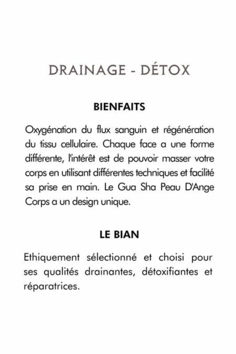 Gua Sha Peau D'Ange - Corps