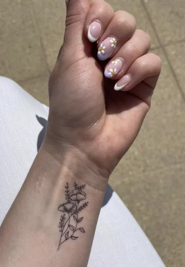 Tatouage éphémère : Floral - Sioou – Image 2