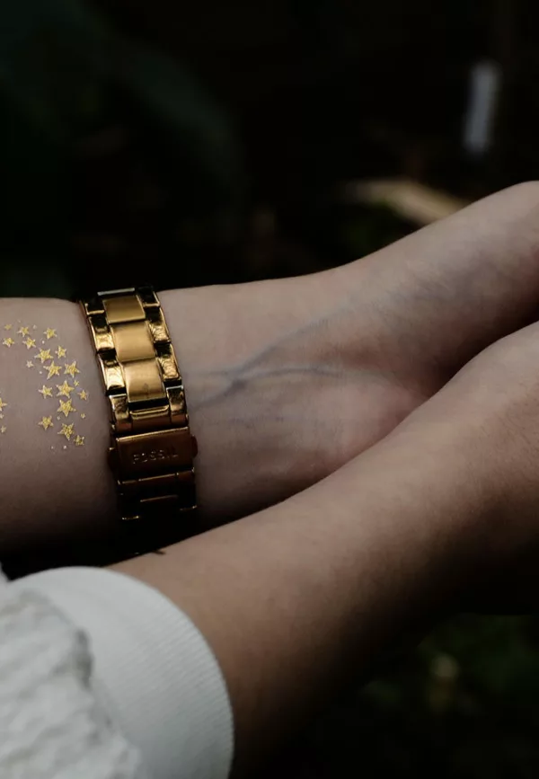 Tatouage éphémère : Spirale étoilée - Sioou – Image 2