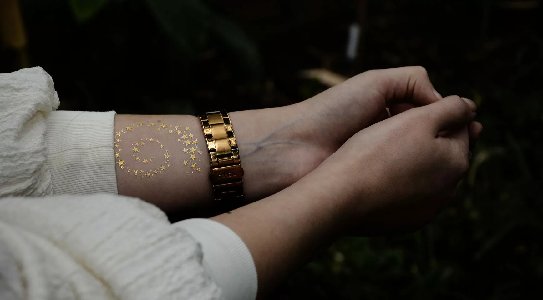 Tatouage éphémère : Spirale étoilée - Sioou – Image 2