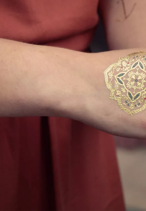 Tatouage éphémère : Mandala Azulejos - Sioou – Image 2