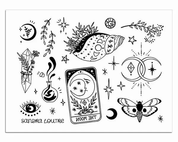 Tatouage éphémère : Mini Talisman secret - Sioou – Image 1