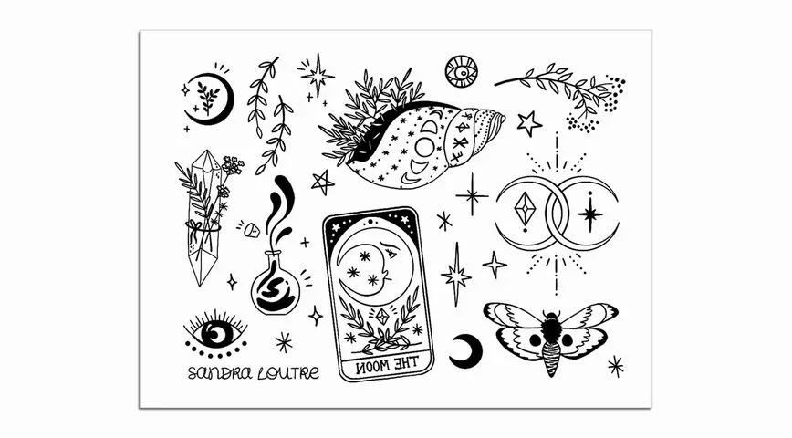 Tatouage éphémère : Mini Talisman secret - Sioou – Image 1